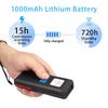 Мини-портативный 1D 2D Bluetooth сканер штрих-кодов Читатель экрана отображения QR-кодов PDF417 Data Matrix Проводной беспроводной мультимодальный сканер M9