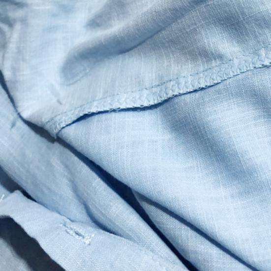 Large Size Color Single-breasted Summer Solid Elegant Loose-fitting Shirt