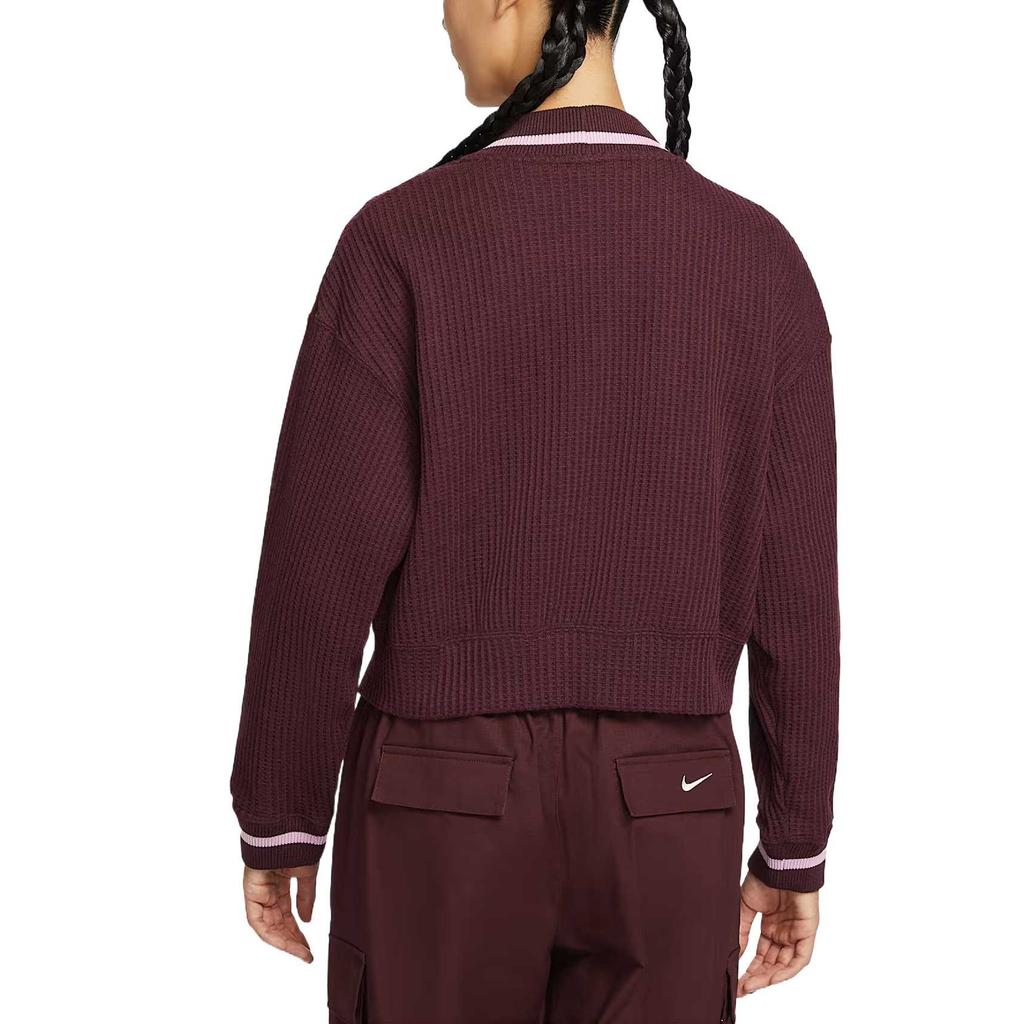 Nike Спортивная одежда Приятный к коже Удобный Вязаный топ Женские топы IM7468-652