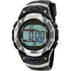 Klefer Men's Digital Watch, Radio-Controlled, Solar Powered, Urethane Strap, Black, F-61-450BL