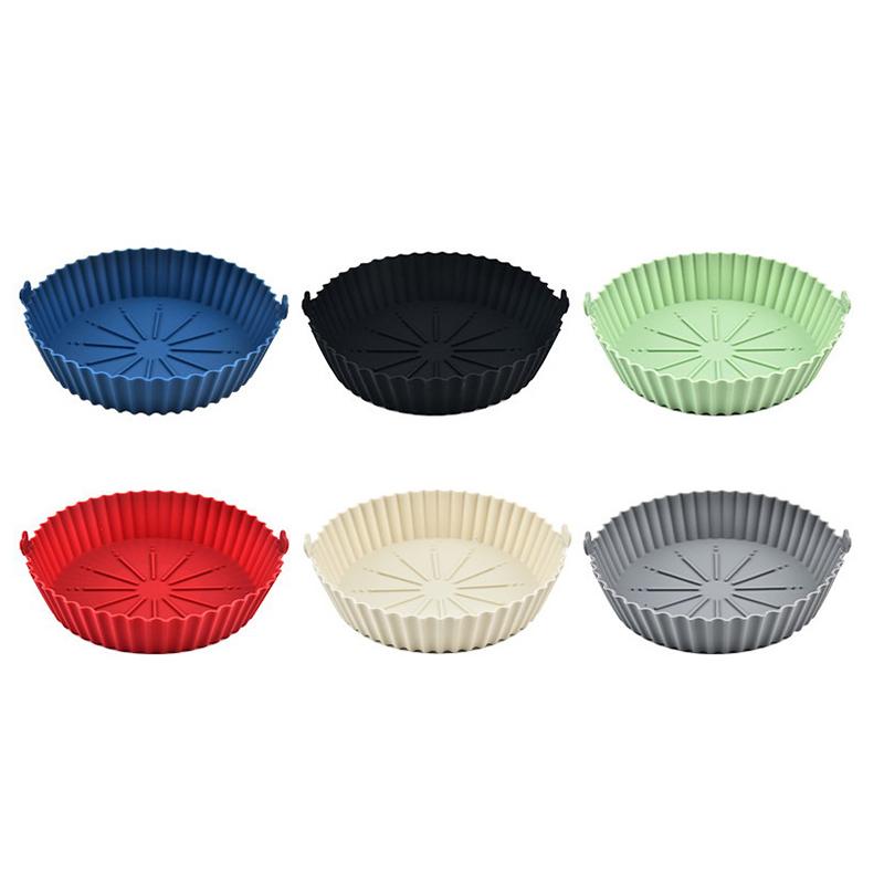 Аэрофритюрницы Противень для выпечки в духовке Корзина для жареной курицы Коврик для аэрогриля Силиконовые формы для выпечки