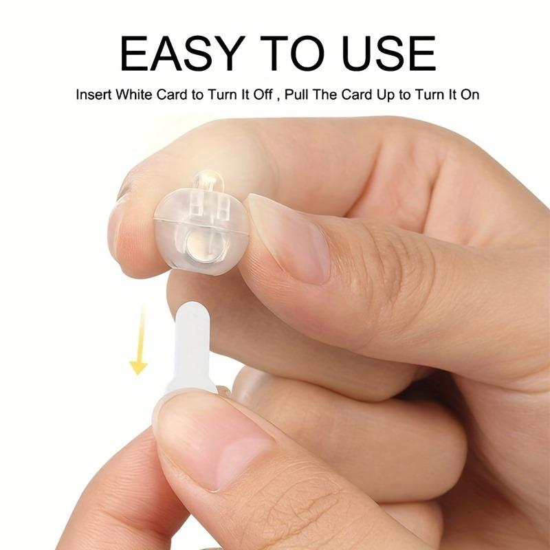 1 УПАКОВКА 20/50 шт., мини светодиодная подсветка для воздушных шаров для украшения дома, идеально подходит для Рождества, дней рождения, свадеб и украшений для вечеринок