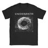 Мужские футболки Underoath Band Fashion 100% хлопок футболки с коротким рукавом футболка с круглым вырезом топы вечеринка