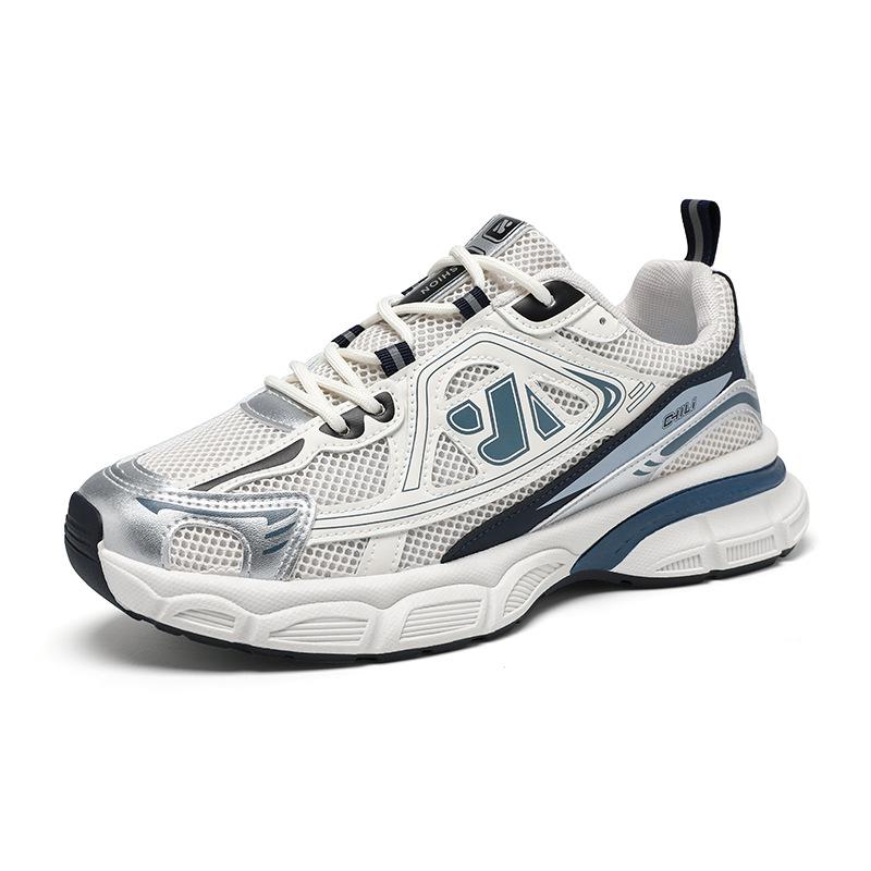 Летняя мужская обувь новая дышащая сетчатая обувь мужская спортивная обувь модная универсальная платформа повседневная для бега