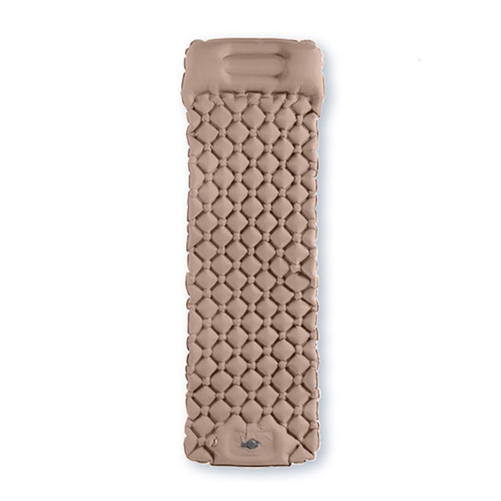Built-in Pump Camping Air Mattress Thickened Pad Tear-Resistant Inflatable Mattress Foldable Portable