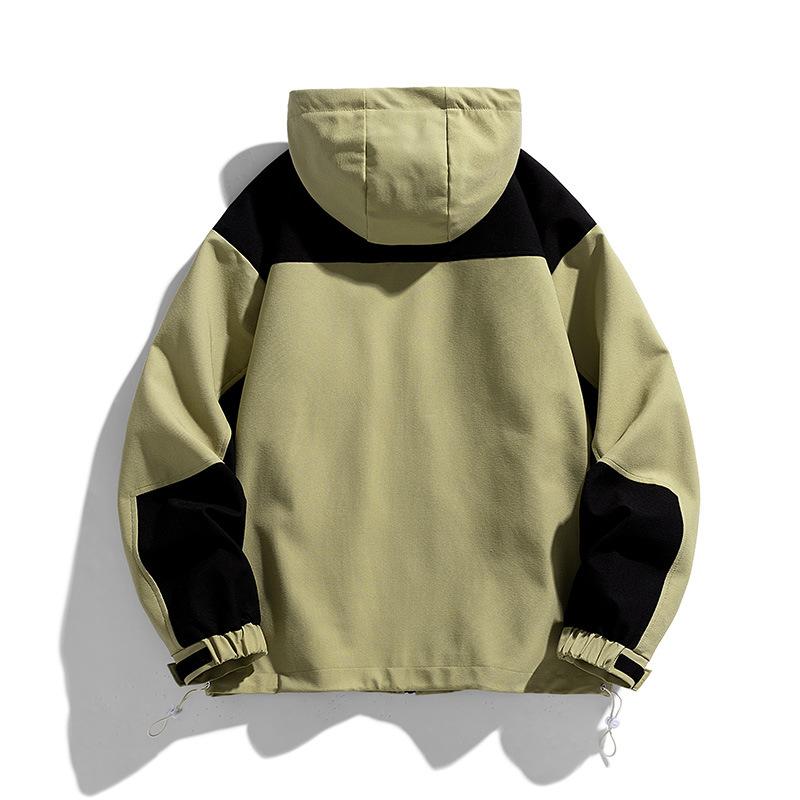 Весенне-осенняя куртка Куртка Мужская Модная брендовая Сращивание Мужская одежда Повседневная куртка в стиле милитари Куртка