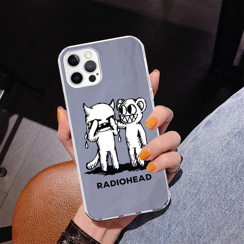 Bnad R-Radiohead Phone Case For iPhone 13 12 Mini 11 Pro Max XS XR X SE 7 8 Plus 5S 5 6S 6 Gift Print Cover Fundas