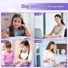 100Pcs Black Snap Hair Clips 5cm Metal Non-Slip Hair Barrettes for Fine Hair Medium Hair, Girls Kids Teens Women Everyday Hair Accessories