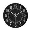 12 Inch Simple Three-dimensional Large Digital Wall Clock Silent and Accurate Wall Clock Suitable for Study Bedroom Living Room