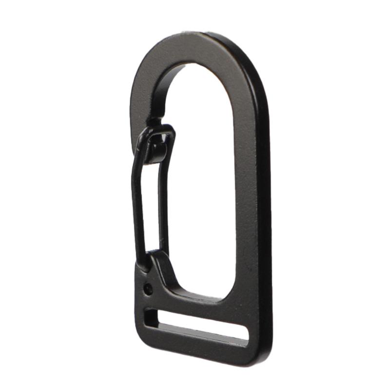 Carabiner Clip Tiny Spring Snap Hook Keychains Micro Carabiners for Paracord EDC Alloy Key Rings Hiking Fishing Camping Backpack