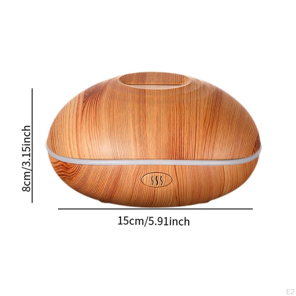 Эфирное масло диффузор 7 цветовых настроек света портативный автоматический выключатель пламени увлажнитель воздуха для офиса