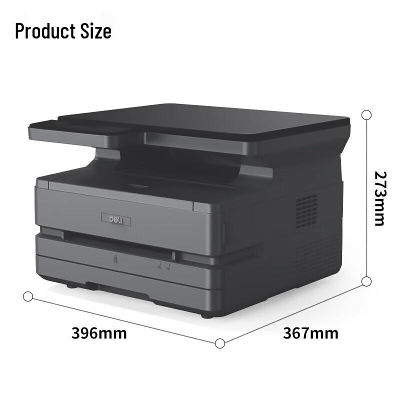 Deli M3100DN A4 Black & White Multifunction Printer CN plug (adapter included)