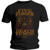 Five Finger Death Punch Unisex Adult Wanted T-Shirt