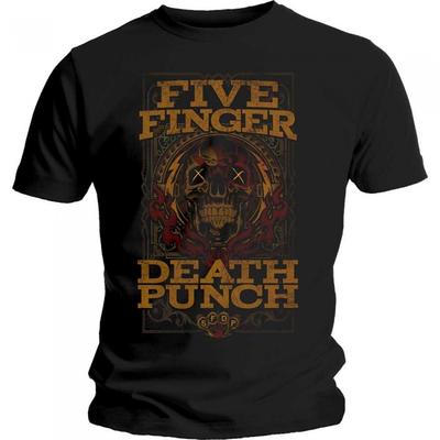 Футболка унисекс для взрослых с пятью пальцами Death Punch Wanted