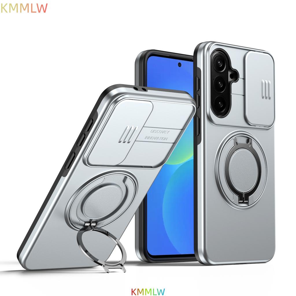 Роскошный противоударный чехол-броня для Samsung Galaxy A57 A56 A36 A26 A06 A54 A14 С магнитной подставкой-держателем Защита объектива Ударопрочный чехол