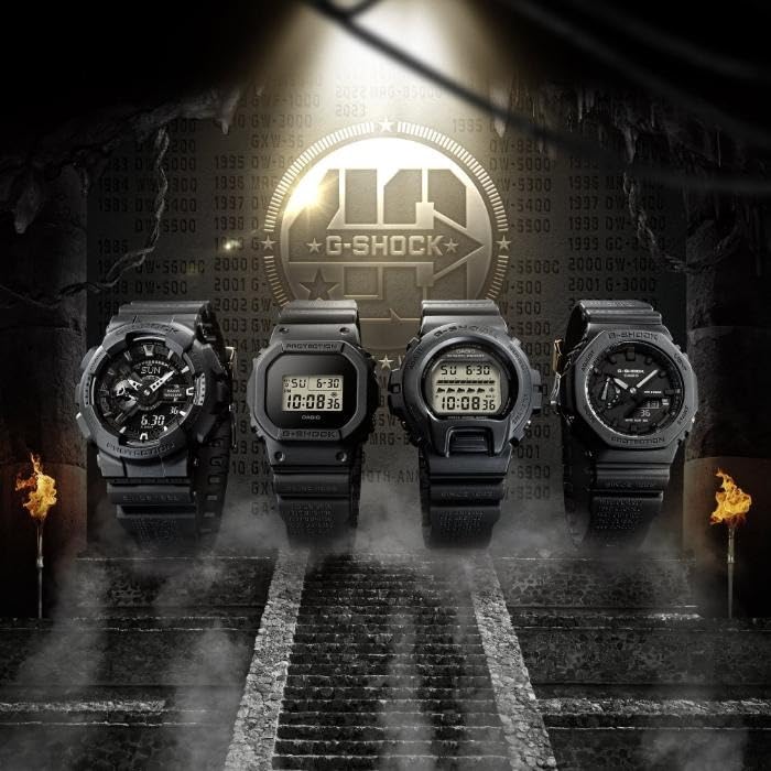 Часы CASIO Overseas Модель 40th Anniversary Remaster Black Series Limited G-SHOCK (G-Shock) GA-2140RE-1A Мужская [Товар]