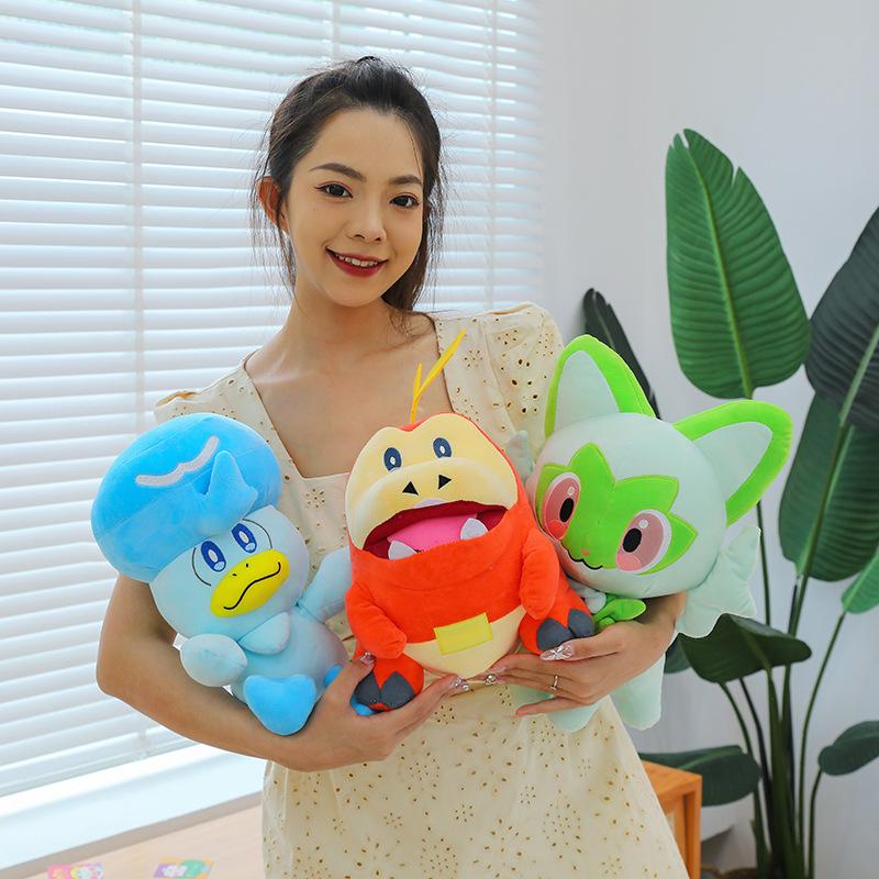 Милая кукла-кошка из Animal Crossing, мультяшная увлажненная утка, плюшевая игрушка, кукла для игрового автомата, подушка-крокодил, подарок на день рождения для девочки