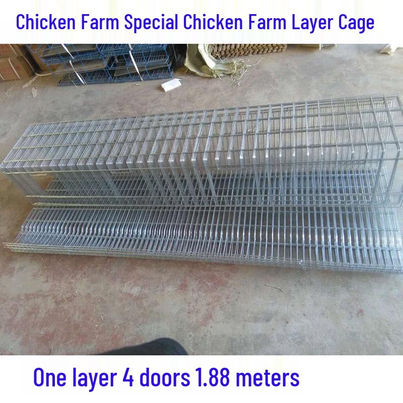 Three-Tier Automatic Thickened Chicken Coop for Egg Breeding