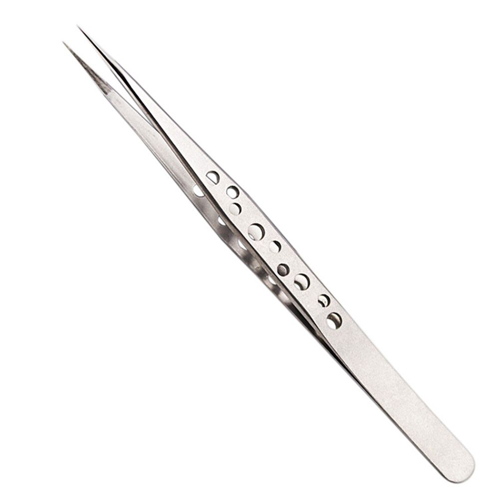 New Curved Stainless Steel Nippers Clip Tool Extensions Grafting Eyelash Tweezer Rhinestones Picker