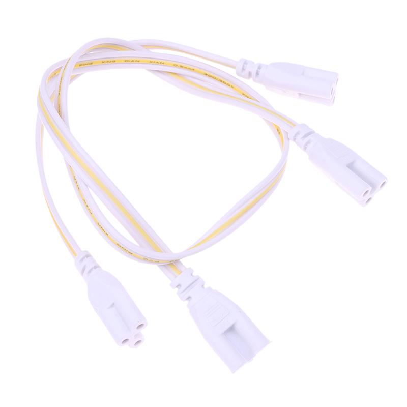 5 шт. гибкий двойной конец 3-контактный светодиодный соединительный кабель для трубки, провод T4 T5 T8, удлинитель для встроенной светодиодной трубки, лампочка