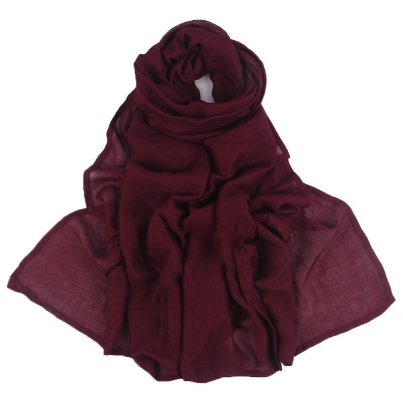 Lightweight Cotton Modal Scarf Wrap Shawl Women Winter All Season Breathable Wide Soft Neckwear