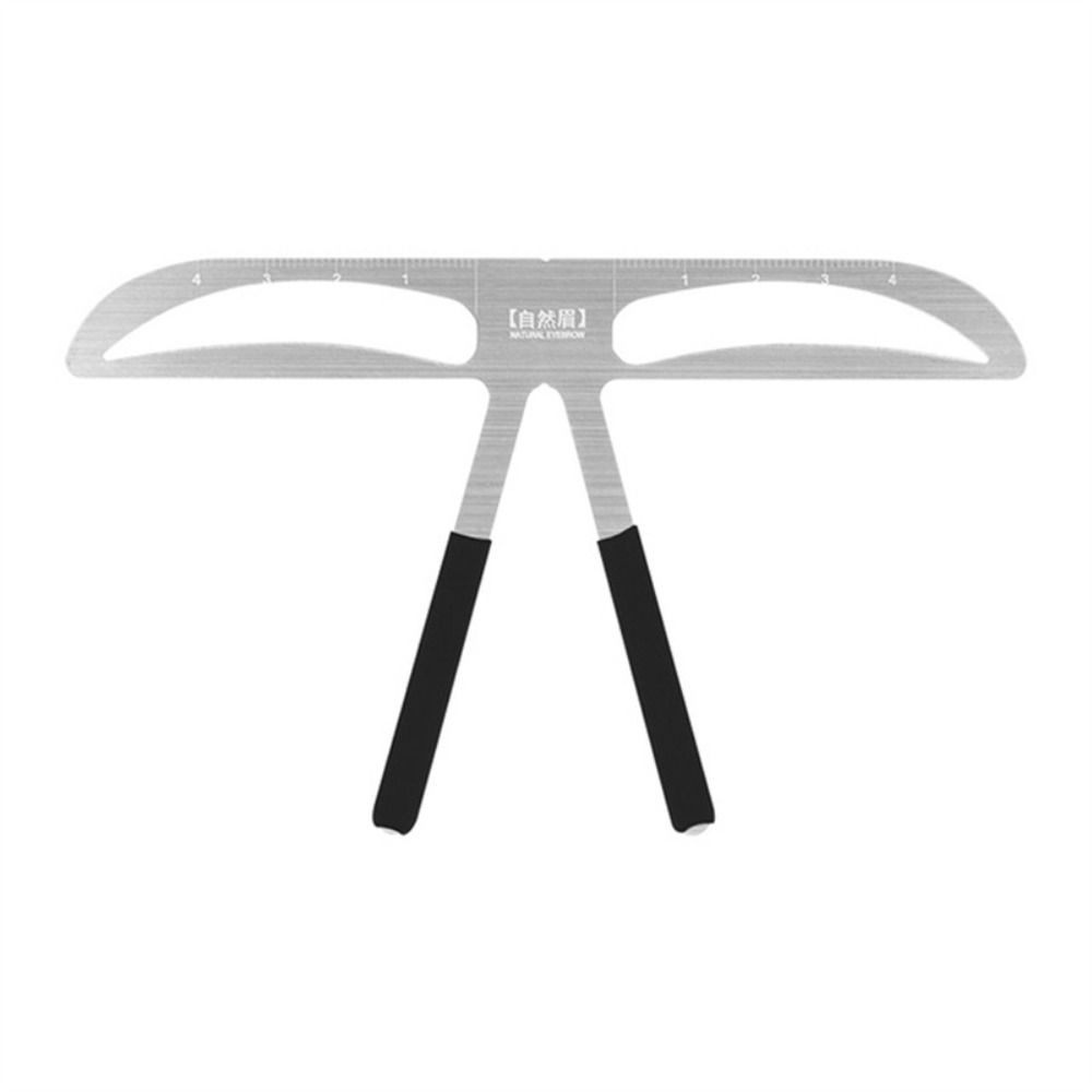 3D Тату-линейка для бровей, Формирователь баланса, Многоразовый инструмент для измерения бровей, Металл, Простой в использовании, Шаблон-трафарет для рисования бровей, Женщины