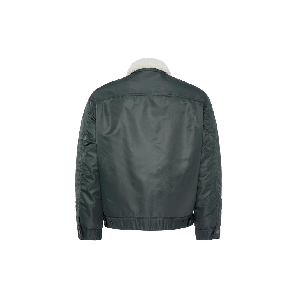 Куртка рабочая Levis однотонная свободного кроя мужская темно-зеленая A3267-0001