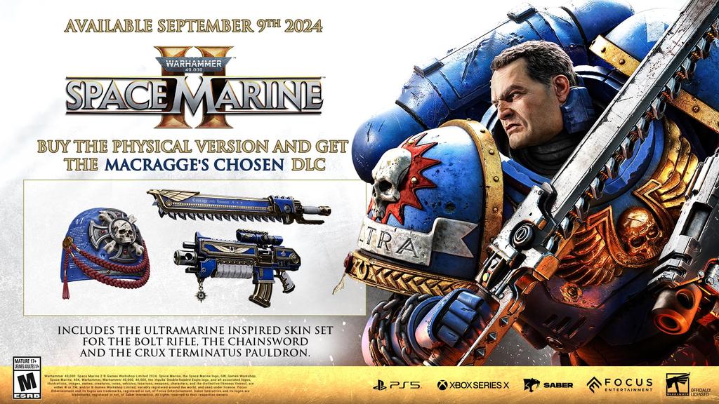 Warhammer Космический десантник 2 Север PS5 40,000 (Импорт Америки) -