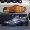 Размер 7-12 Мужские туфли оксфорды ручной работы с отрезным мыском из натуральной телячьей кожи, броги, классические деловые формальные туфли для мужчин