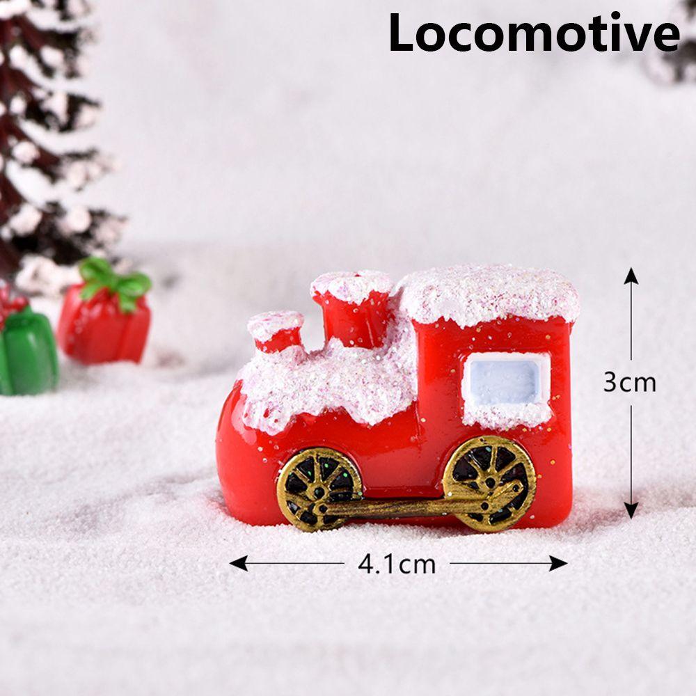Бонсай Кукольный домик Сказочный сад Рождественское украшение Миниатюрная карета Фигурки оленей Домашний декор
