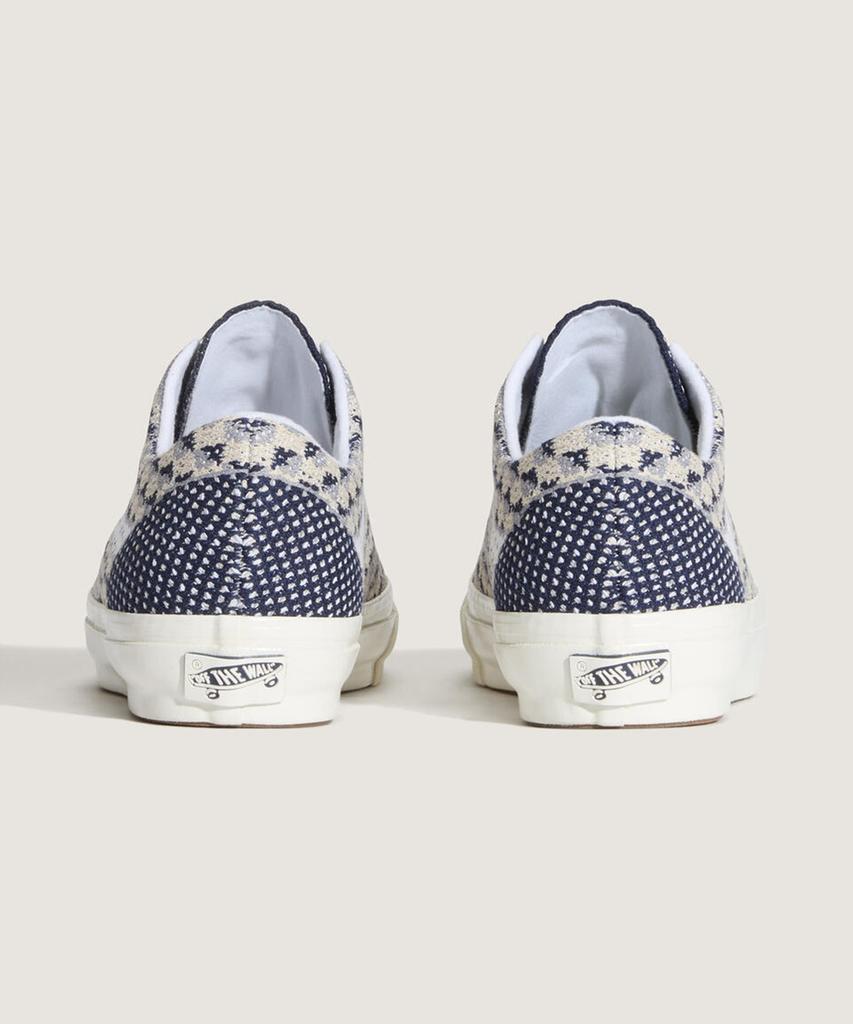 Vans Premium Old Skool 36 Ek - Геометрическая Клетка Серо-Почтовый / Vn000Efk85T1