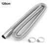 Stainless Steel Parking Air Heater Exhaust Pipe Diesel Gas Vent Hose 2.5cm1in Inner