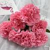 Handmade Carnation Faux Flowers For Wedding Decor And Photography Accessories