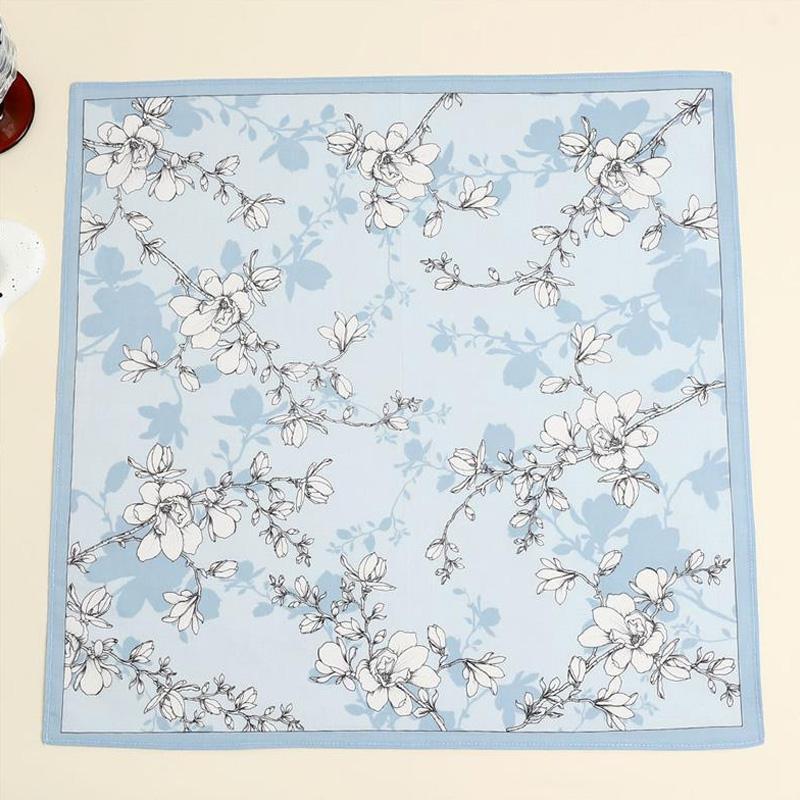 Набор из 3 женских носовых платков, цветные свадебные носовые платки, подарки на День матери, женский носовой платок, стираемый, из чистого хлопка