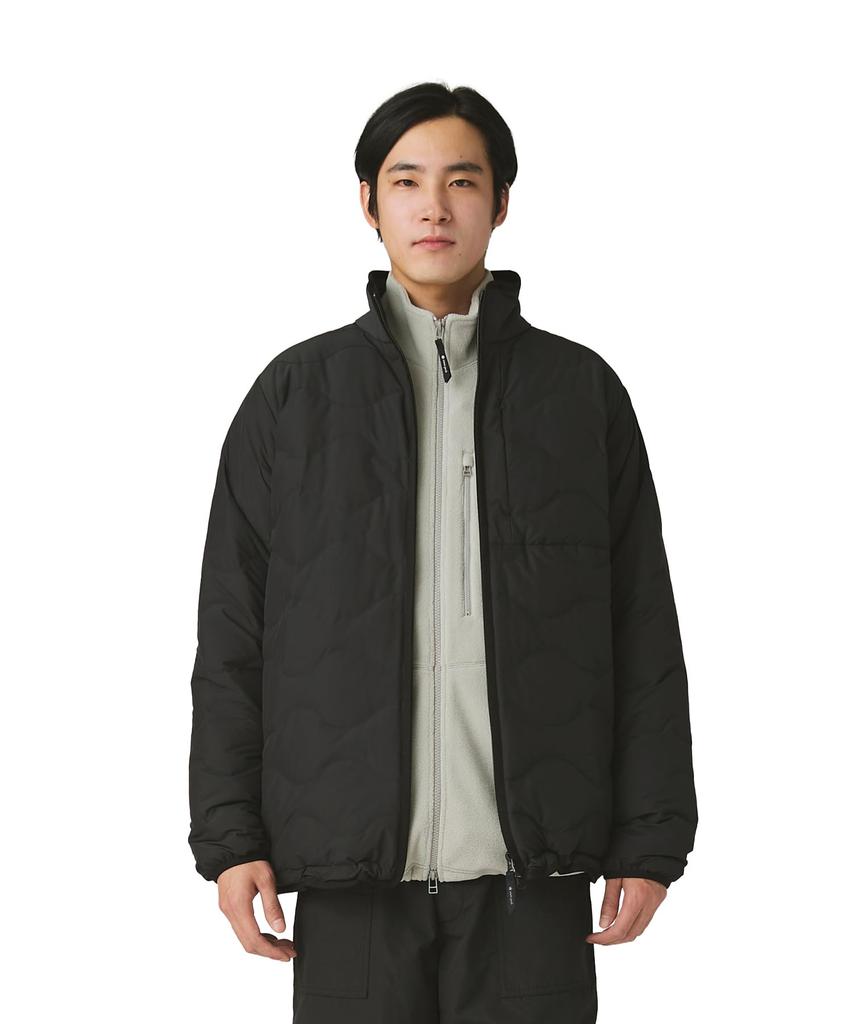 Snow Peak Seamless Quilted Down Jacket Outerwear Jacket Down Padded BLACK M JK-25AU029 Men's Women's