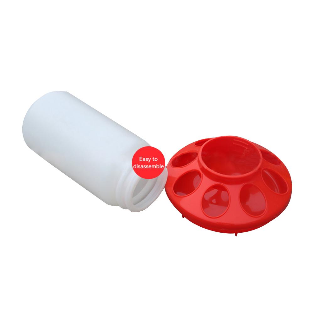 Factory 16*24cm Large Parrot Feeds Bottle Pigeon Bird Food Dispenser Plastic Bird Feeder