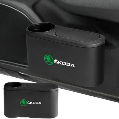 Для Skoda S Octavia Rapid Fabia A7 Superb KAMIQ VRS Roomster Автомобильная подвесная мусорка Органайзер в боковую дверь Контейнер для хранения зонтов