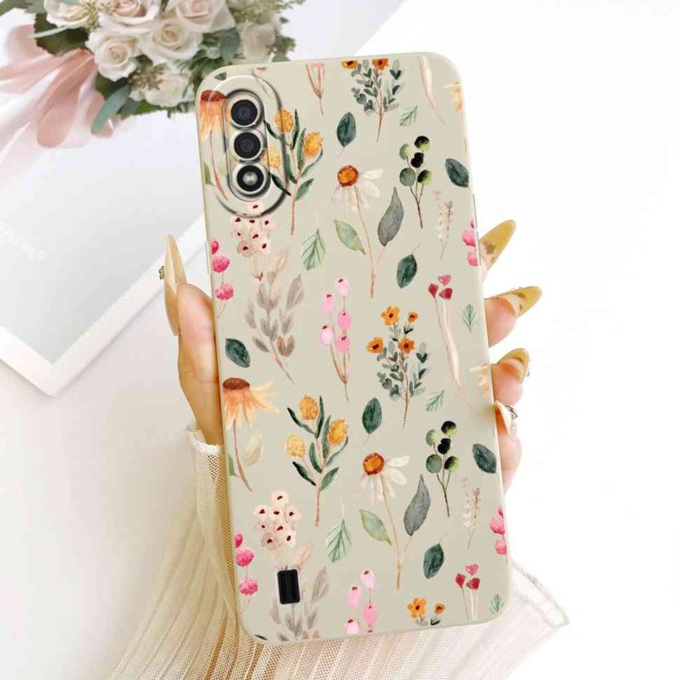 For Samsung Galaxy A01 CAse Cute Rabbit Cat Pattern Cover For Samsung A 01 A01 SM-A015F Silicone Soft Casing Shells 5.7"
