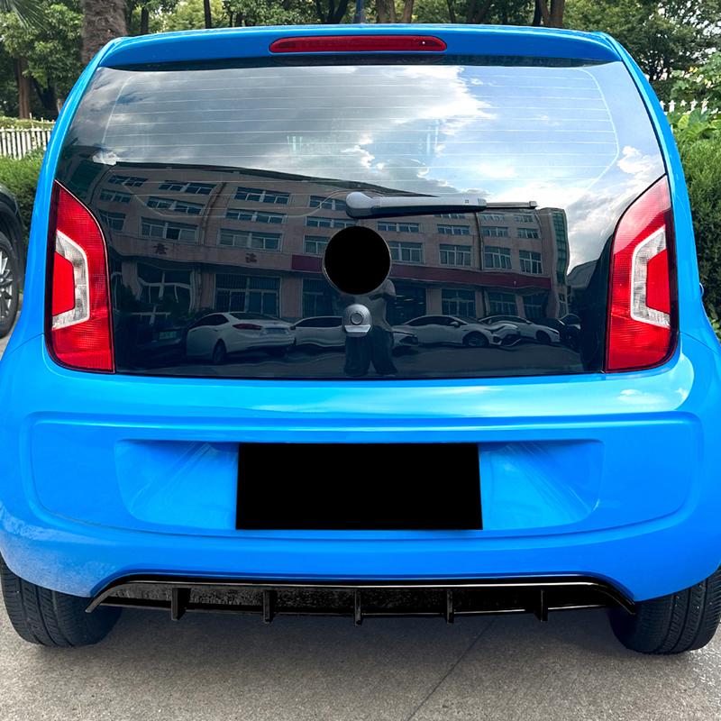 Rear Bumper Spoiler Boot Lower Splitter Bracket Trim For Volkswagen VW UP 2011-2015