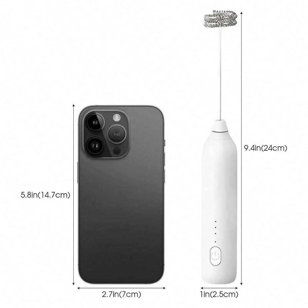 Handheld Electric Milk Frother and Egg Beater, Coffee Blender, Home Baking & Coffee Stirrer