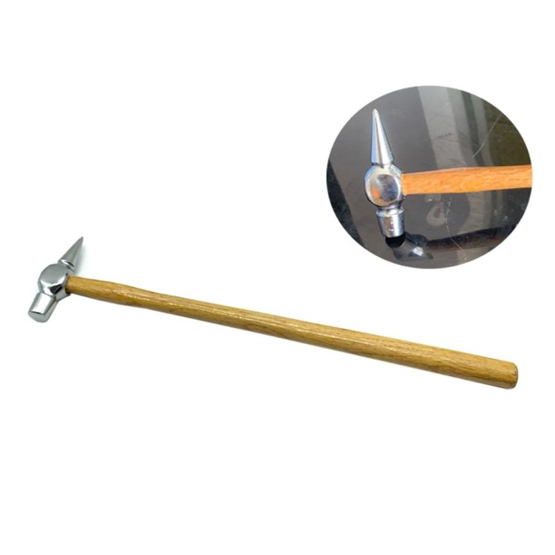 Автомобильный молоток для удаления вмятин на кузове, ремонтный молоток, молоток для смешивания, ремонт вмятин, молоток, инструмент для ремонта автомобиля, сделай сам