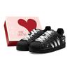 Originals Superstar 2 GS Для пары, Сказочное сердце, Минималистичный стиль, Универсальные, Винтажный повседневный Низкие JH9977(Team1655-S-BOX)
