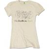 Womens/Ladies On Apple Faces T-Shirt