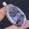 Dendrite Opal Gemstone Handmade 925 Sterling Silver Jewelry Pendant 2.56" t5r73