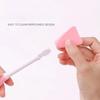 Двойная головка силиконовый аппликатор медведь шпатель палочка для размешивания симпатичная щетка для нанесения маски на лицо для женщин