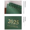 Креативный календарь 2025-2025 2025 Плотная бумага Настольный перекидной календарь Ежегодник Блокнот для записей Тайм-менеджмент Органайзеры