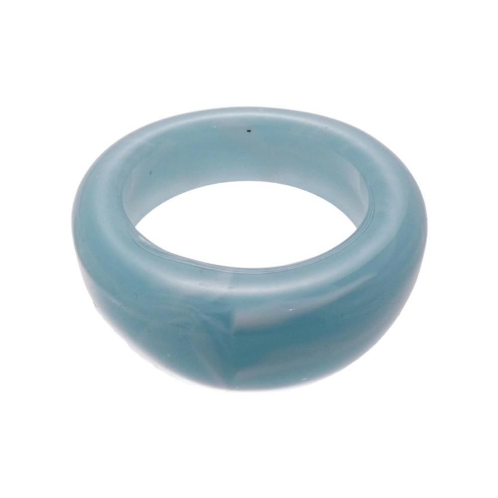 5Pcs Resin Acrylic Finger Ring Geometric Ring Fashion Irregular Rings  Jewelry Accessories