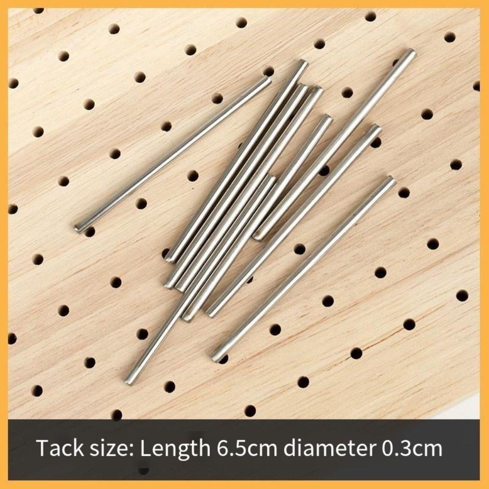 DIY Доска для блокировки вязания крючком Квадратная деревянная доска для вязания спицами Аксессуар для плетения с нержавеющей стальной спицей Маты для блокировки вязания