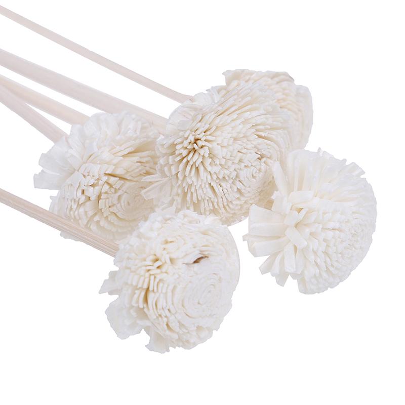 5 шт. Цветочные ротанговые палочки для ароматического диффузора, сменные палочки, не подверженные возгоранию