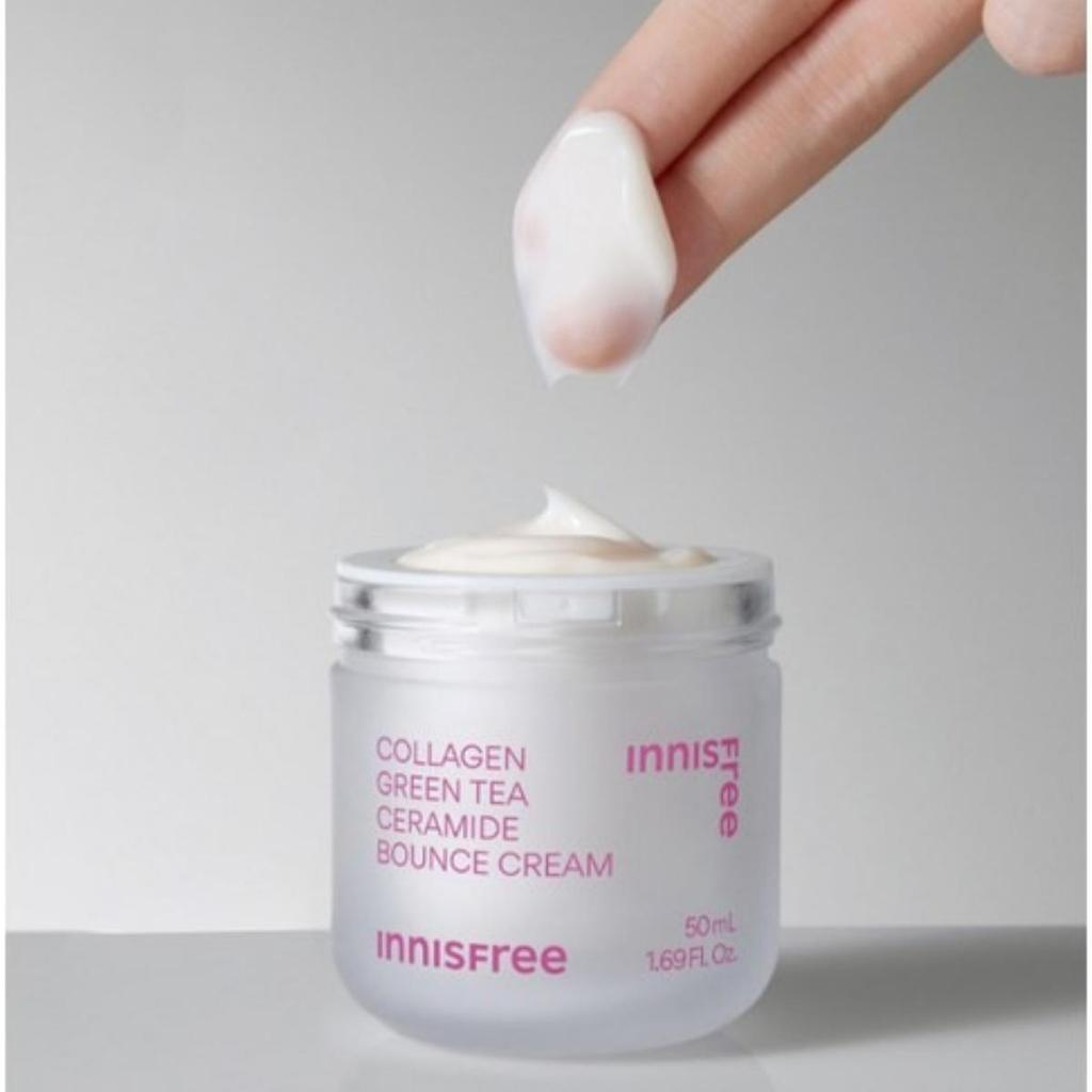 Innisfree Коллагеновый крем с керамидами и зеленым чаем 50 мл